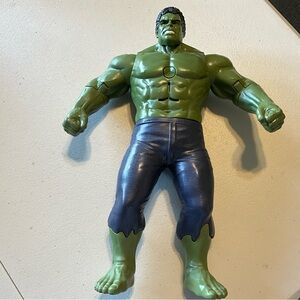 Hasbro Marvel Avengers Incredible Hulk 12" Tall Eyes Flash Action Figure 2018